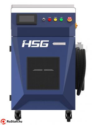 Вид спереди. Ручная лазерная сварка HSG FMW-A1500 с автоподатчиком проволоки фото №3 FMW-A1500 фото №3