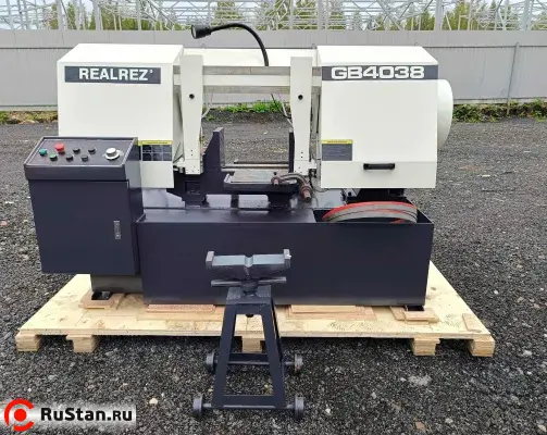Полуавтоматический ленточнопильный станок REALREZ GB4038 фото №4 REALREZ GB4038 фото №4