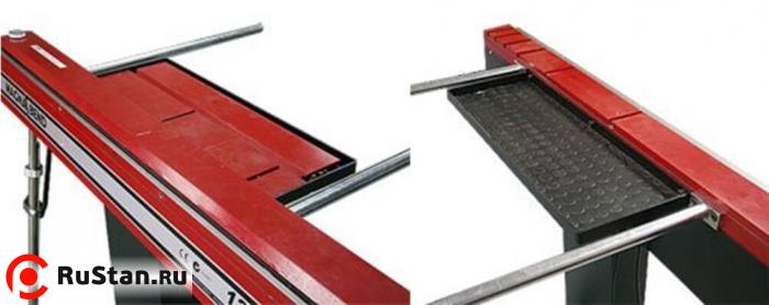 В зоне рабочего стола размещен удобный лоток для инструментов фото №10 METAL MASTER MAGNABEND MB 1250E фото №10