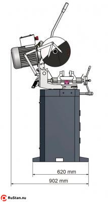 Станок для абразивной резки OPTIsaw CS 315 - габариты фото №6 OPTIsaw CS 315 - габариты фото №6