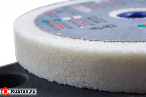 Круг для точила 250x25x25,4 мм, 40G, белый фото №2 Круг для точила 250x25x25,4 мм, 40G, белый фото №2