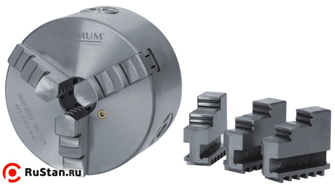 Прецизионный токарный патрон CS3P ø 400 мм Optimum Camlock D1-8" фото №2 Кулачки для патронов CS3P ø400 мм Camlock D1-8" фото №2