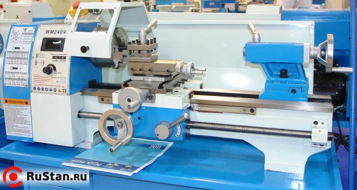 Настольный токарный станок WM240V фото №2 Weiss Machinery WM-240V "Универсал" фото №2