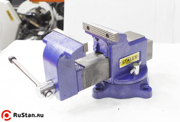 Тиски слесарные STALEX "Гризли", 100 х 100 мм., 360°, 9,5 кг. фото №14 "Гризли", 100 х 100 мм., 360°, 9,5 кг. фото №14