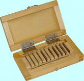 Наборы концевых мер длины № 7, кл.точн.2 (11 мер от 0,99 до 1,0мм) тв.сплав(КРИН)