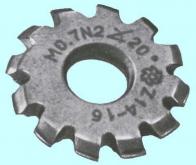 Фреза m 0,7 №3 30х10х3,2  Р18, 20 град. Z=12