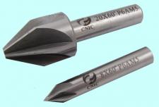 Зенковка d 16,0х24.0х 60 конус  60° dхв=10мм Р6АМ5 ц/х Z=6 DIN334A 