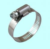 Хомут червячный CNIC     40-60/12,7мм W2 нержавеющая сталь с оцинкованным винтом SAE J1670 (05B4060)