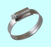 Хомут червячный  CNIC  22-32/ 12.7мм W4 нержавеющая сталь, усиленный BS5315 (67-2D2232)