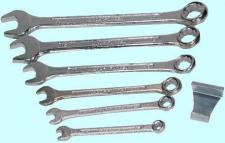 Набор ключей Комбинир. из  6-ти шт. (рожк. и накид.) (6,8,10,11,14,17мм)