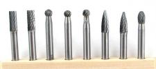 Набор борфрез тв. сплав. из  8шт. D 6х(5-18)х6мм комбинированая насечка (CSM08-7008) 