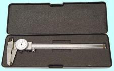 Штангенциркуль 0 - 150 ШЦК-I (0,01) стрелочный с глубиномером H-40мм (SHAN)