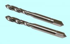 Метчик М 6,0х0,75 м/р.Р6АМ5 винтовая канавка комплект из 2-х шт. 