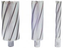 Сверло 64x100 с напаянными твердосплавными пластинами (глубина сверления 100 мм)