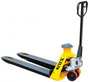 Тележка гидравлическая 2000 кг 1150 мм XILIN BFC6-7 
с весами и LED-дисплеем (полиуретановые колеса)